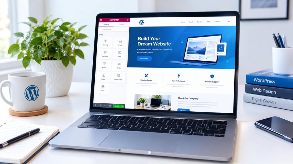 Elementor website design WordPress