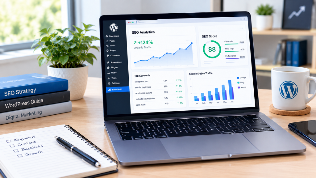 WordPress SEO optimization with Rank Math
