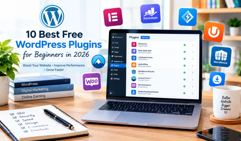 10 best free WordPress plugins for beginners in 2026