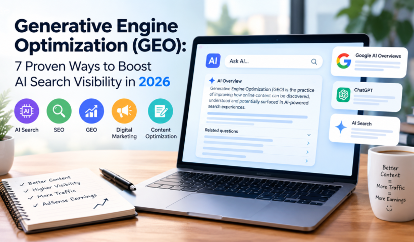 Generative Engine Optimization for AI search